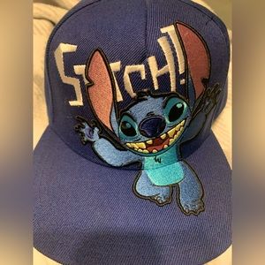 Blue Disney Stitch SnapBack hat